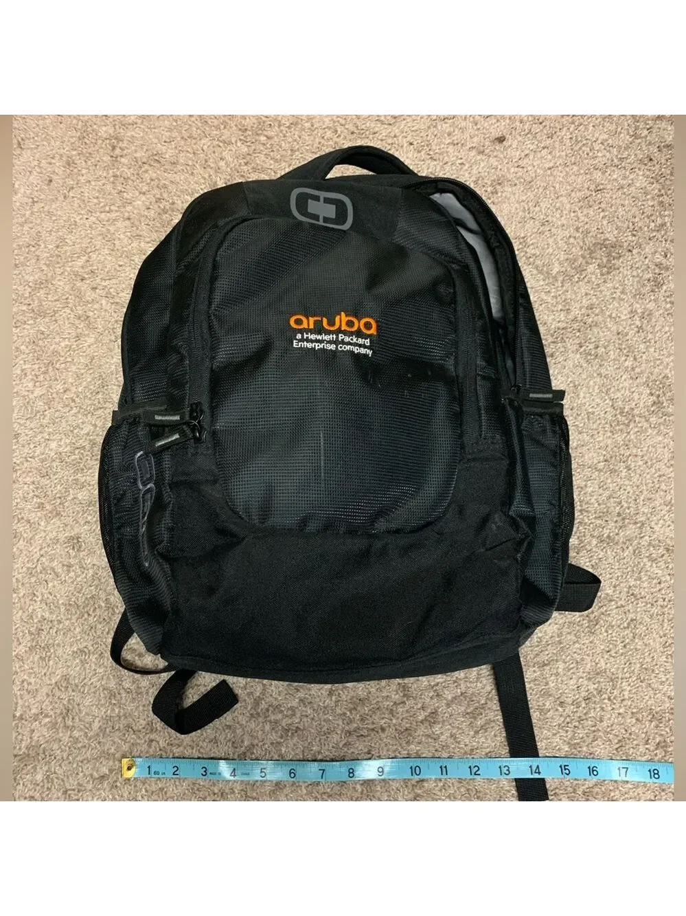 OGIO black laptop backpack travel bag holds 17